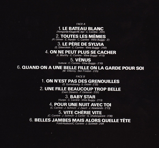 Sacha Distel - Disque D'Or | Carrere (67.781) - 2