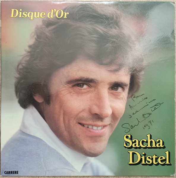 Sacha Distel - Disque D'Or | Carrere (67.781) - 3