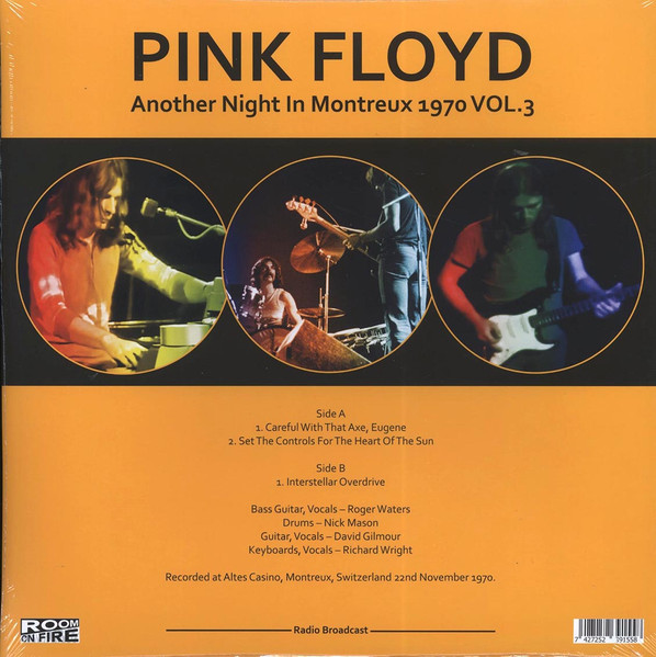 Pink Floyd - Another Night In Montreux 1970 Vol. 3 (Radio Broadcast) | Room On Fire (Room137) - 2 Pink Floyd - Another Night In Montreux 1970 Vol. 3 (Radio Broadcast) | Room On Fire (Room137) - 2