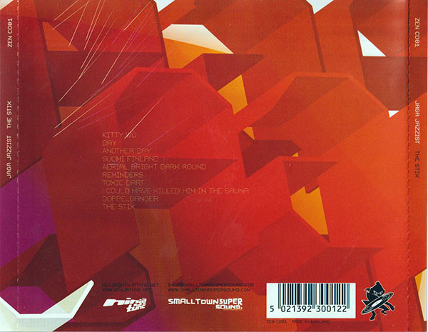 Jaga Jazzist - The Stix | Ninja Tune (ZEN CD81) - 2