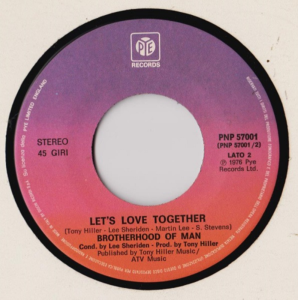 Brotherhood Of Man - Save Your Kisses For Me | Pye Records (PNP 57001) - 4