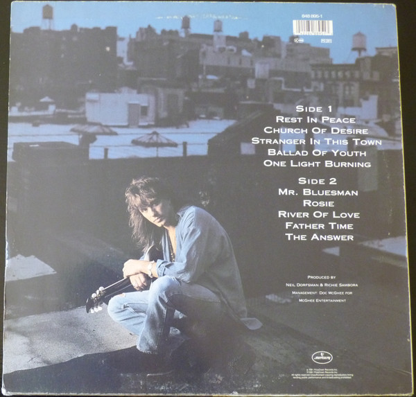 Richie Sambora - Stranger In This Town | Mercury (848 895-1) - 2 Richie Sambora - Stranger In This Town | Mercury (848 895-1) - 2