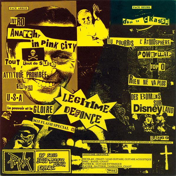 Légitime Défonce - Legitime Defonce | Panx Productions (PP019) - 2