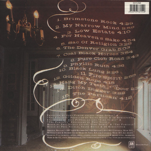 16 Horsepower - Low Estate | Music On Vinyl (MOVLP685) - 2 16 Horsepower - Low Estate | Music On Vinyl (MOVLP685) - 2