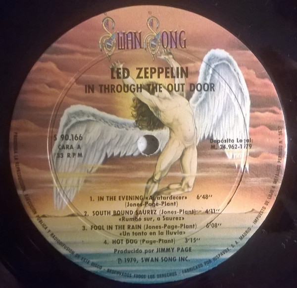 Led Zeppelin - In Through The Out Door | Swan Song (S 90.166) - 4