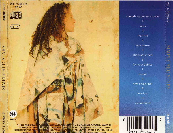 Simply Red - Stars | EastWest (9031-75284-2) - 2 Simply Red - Stars | EastWest (9031-75284-2) - 2