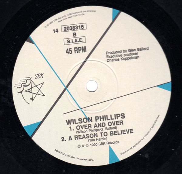 Wilson Phillips - Hold On | SBK Records (14 2038316) - 3 Wilson Phillips - Hold On | SBK Records (14 2038316) - 3