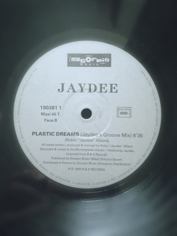 Jaydee - Plastic Dreams | Scorpio Music (190 381-1) - 2