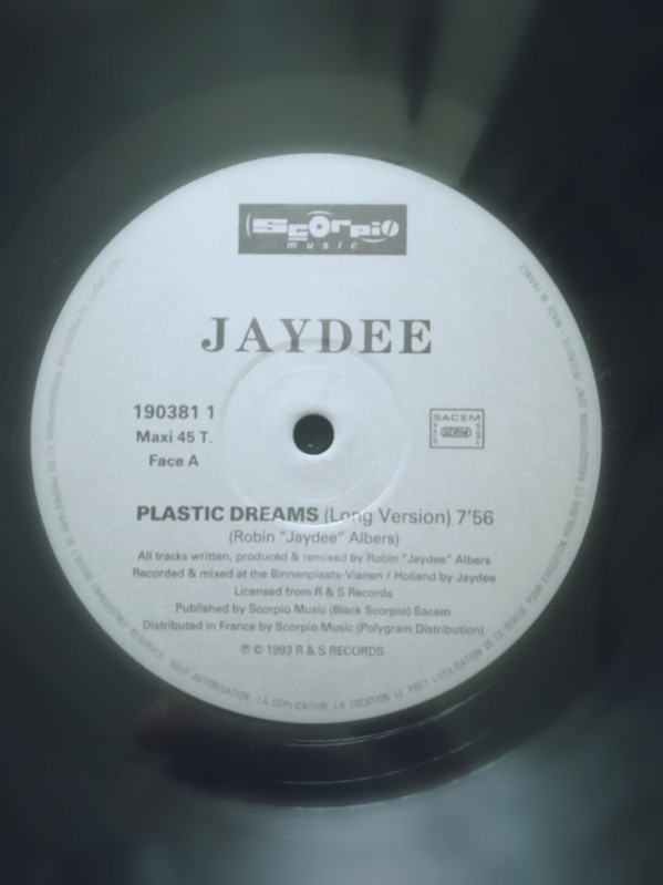 Jaydee - Plastic Dreams | Scorpio Music (190 381-1) - 3
