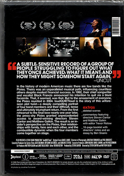 Pixies - Loudquietloud - A Film About The Pixies | Plexifilm (PLEXI803) - 2 Pixies - Loudquietloud - A Film About The Pixies | Plexifilm (PLEXI803) - 2
