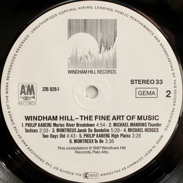 Various - Windham Hill - The Fine Art Of Music | Windham Hill Records (376928-1) - 4 Various - Windham Hill - The Fine Art Of Music | Windham Hill Records (376928-1) - 4