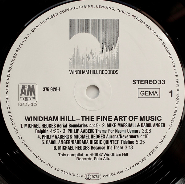 Various - Windham Hill - The Fine Art Of Music | Windham Hill Records (376928-1) - 3 Various - Windham Hill - The Fine Art Of Music | Windham Hill Records (376928-1) - 3