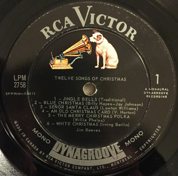 Jim Reeves - Twelve Songs Of Christmas | RCA Victor (LPM-2758) - 3 Jim Reeves - Twelve Songs Of Christmas | RCA Victor (LPM-2758) - 3