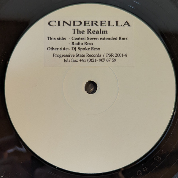 Cinderella - The Realm (Remixes) | Progressive State Records (PSR) (PSR 2001-4) - main