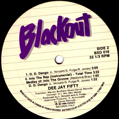 DJ Fifty - Into The Groove (A-Thon) Rap | Blackout (BXD 018) - 2