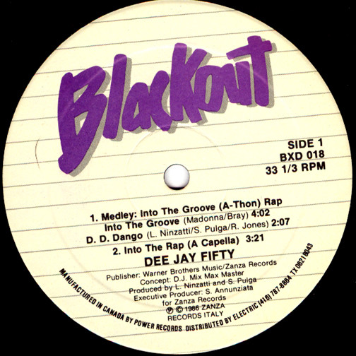 DJ Fifty - Into The Groove (A-Thon) Rap | Blackout (BXD 018)