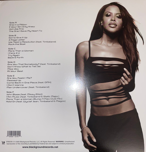 Aaliyah - Ultimate Aaliyah | Blackground Records 2.0 (ERE678) - 2