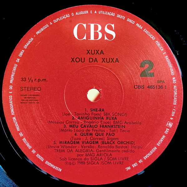 Xuxa - Xou Da Xuxa | CBS (465136 1) - 4