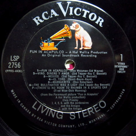 Elvis Presley - Fun In Acapulco | RCA Victor (LSP-2756) - 3 Elvis Presley - Fun In Acapulco | RCA Victor (LSP-2756) - 3