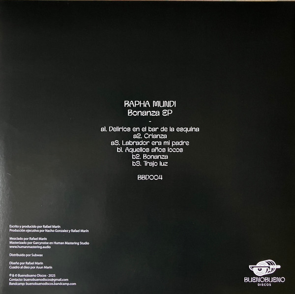 Rapha Mundi - Bonanza EP | Buenobueno Discos (BBD004) - 2 Rapha Mundi - Bonanza EP | Buenobueno Discos (BBD004) - 2