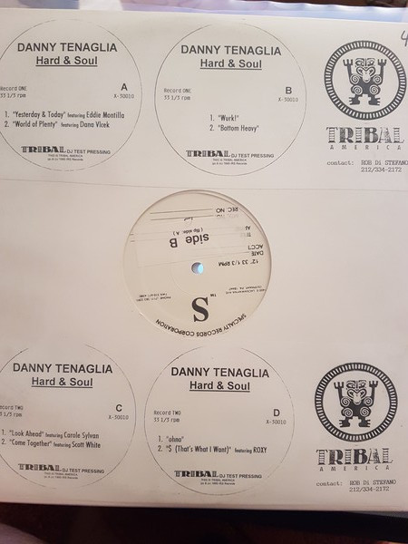 Danny Tenaglia - Hard & Soul (DJ Test Pressing) | TRIBAL America (X-30010) - 2 Danny Tenaglia - Hard & Soul (DJ Test Pressing) | TRIBAL America (X-30010) - 2