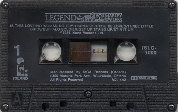 Bob Marley & The Wailers - Legend - The Best Of Bob Marley And The Wailers | Island Records (ISLC 1000) - 3