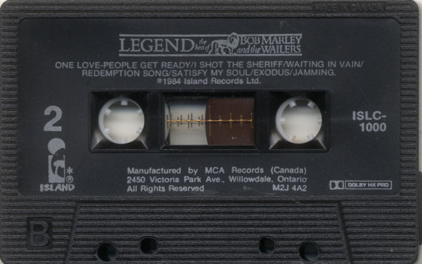 Bob Marley & The Wailers - Legend - The Best Of Bob Marley And The Wailers | Island Records (ISLC 1000) - 4