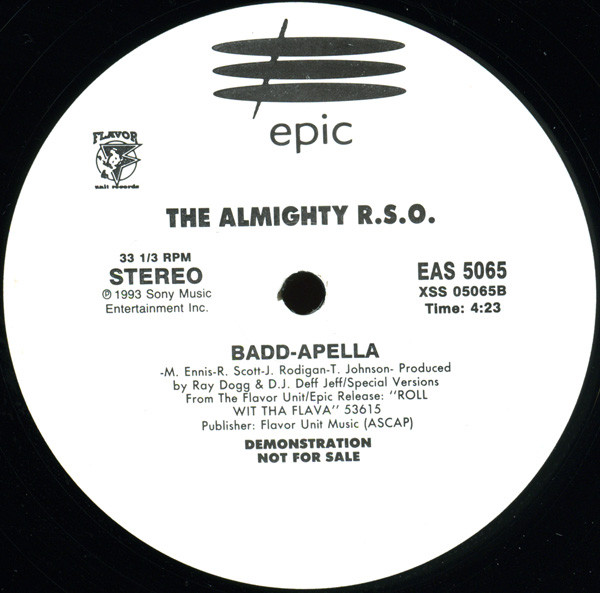 The Almighty RSO - Badd Boyz | Epic (EAS 5065) - 2 The Almighty RSO - Badd Boyz | Epic (EAS 5065) - 2