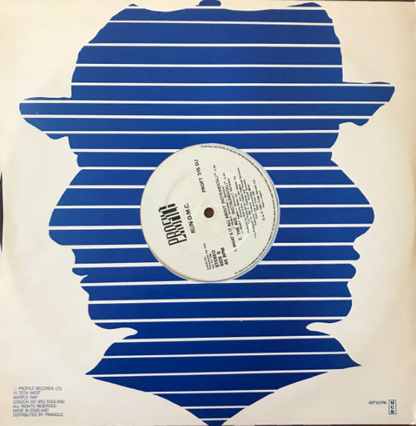 Run-DMC - What's It All About / The Ave. | Profile Records (PROFT 315 DJ) - 4