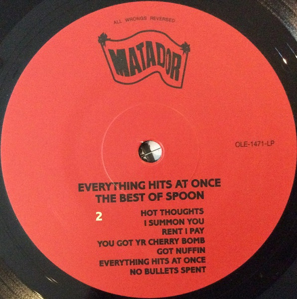 Spoon - Everything Hits At Once (The Best Of Spoon) | Matador (OLE-1471-LP) - 4