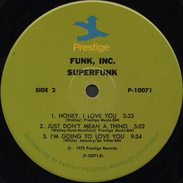 Funk Inc. - Superfunk | Prestige (P-10071) - 4 Funk Inc. - Superfunk | Prestige (P-10071) - 4