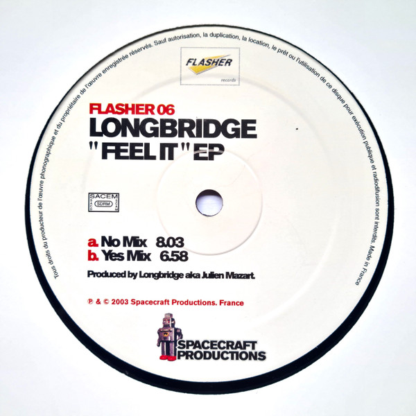 Longbridge - Feel It EP | Flasher (FLASHER 06)