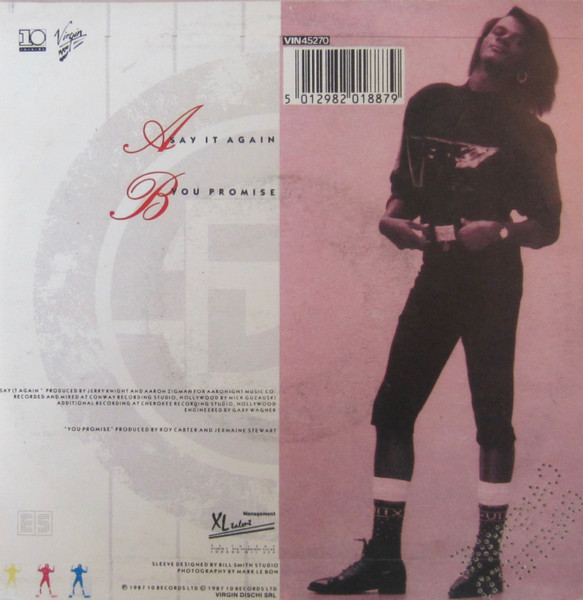 Jermaine Stewart - Say It Again | 10 Records (VIN 45270) - 4