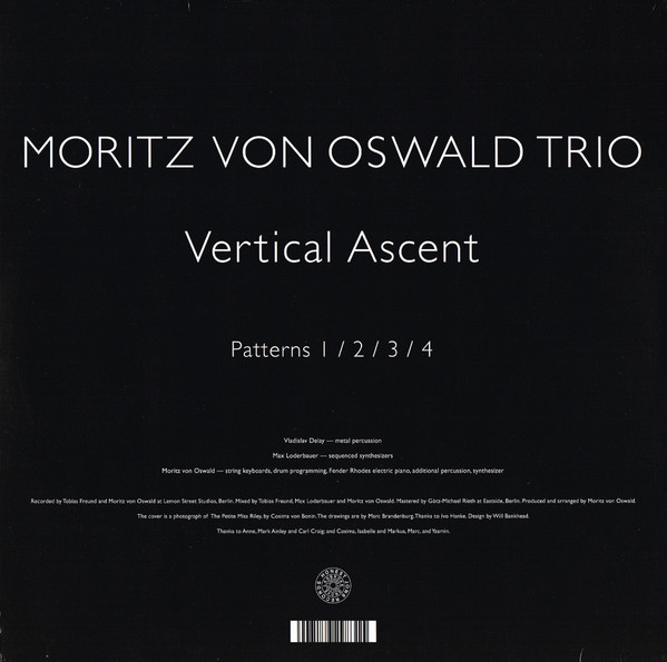 Moritz Von Oswald Trio - Vertical Ascent | Honest Jon's Records (HJRLP45) - 2