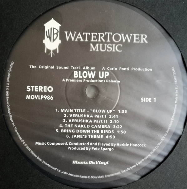 Herbie Hancock - Blow-Up (The Original Sound Track Album) | WaterTower Music (MOVLP986) - 3 Herbie Hancock - Blow-Up (The Original Sound Track Album) | WaterTower Music (MOVLP986) - 3
