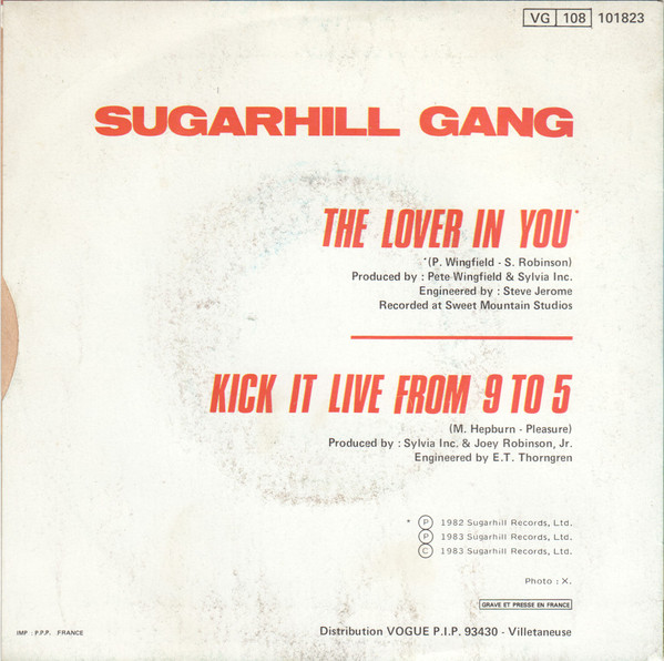 Sugarhill Gang - The Lover In You | Sugar Hill Records (101823) - 2 Sugarhill Gang - The Lover In You | Sugar Hill Records (101823) - 2