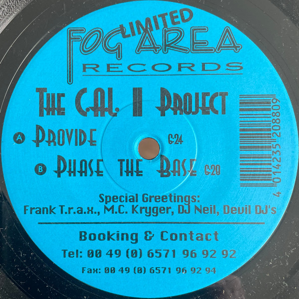 The C.A.L. II Project - Provide | Fog Area Limited (FOG LTD 006) - main