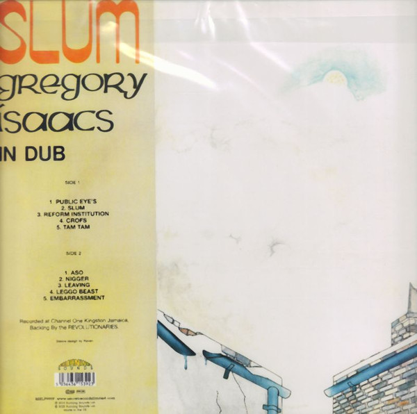Gregory Isaacs - Slum In Dub | Burning Sounds LTD. (BSRLP999P) - 2