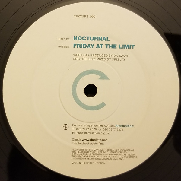 Darqwan - Nocturnal | Texture Records (Texture 002) - 4 Darqwan - Nocturnal | Texture Records (Texture 002) - 4