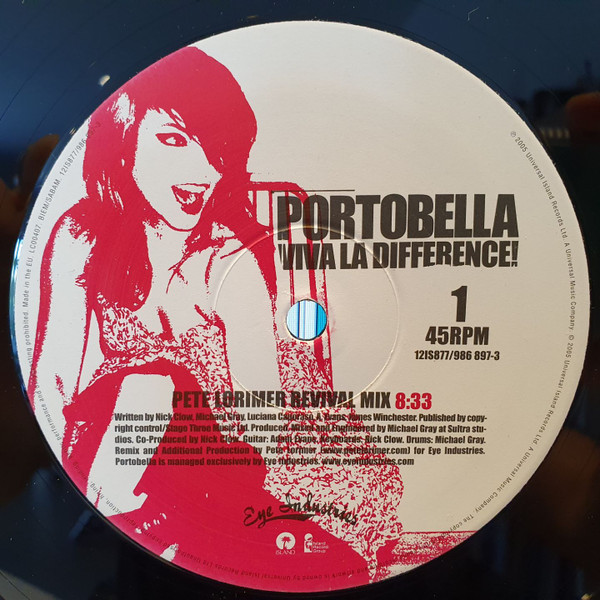 Portobella - Viva La Difference! | Eye Industries (986 897-3) - 2 Portobella - Viva La Difference! | Eye Industries (986 897-3) - 2