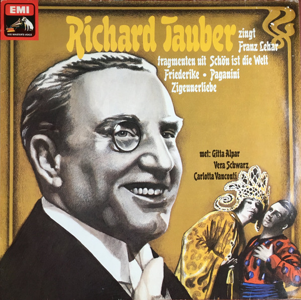 Richard Tauber - Richard Tauber Zingt Franz Lehàr | His Master's Voice (5N 045-28949)