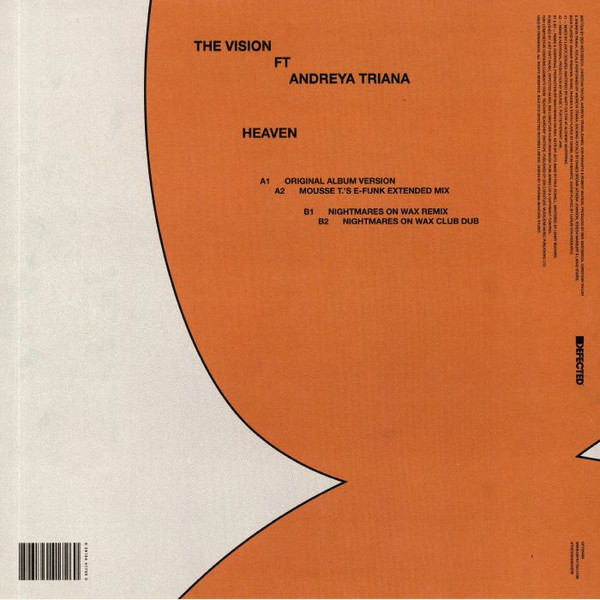 The Vision Ft Andreya Triana - Heaven | Defected (DFTD548R) - 2 The Vision Ft Andreya Triana - Heaven | Defected (DFTD548R) - 2