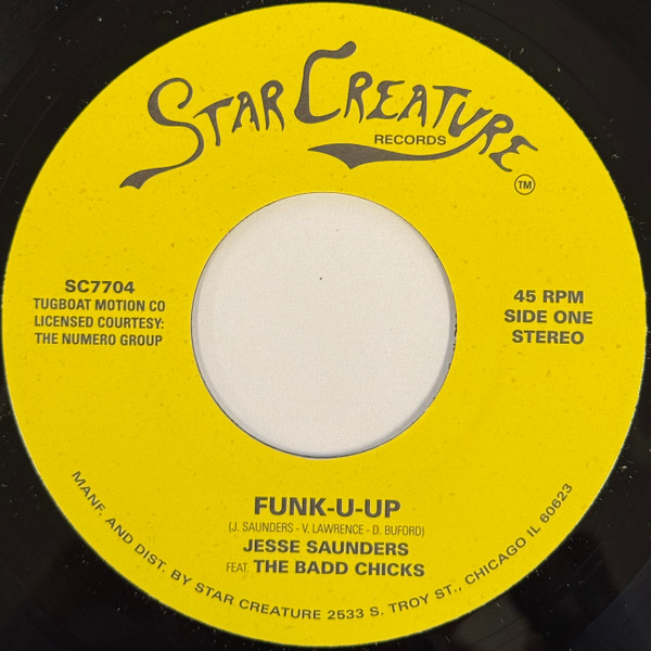 Jesse Saunders / Z-Factor - Funk-U-Up / Fantasy (Vocal) | Star Creature (SC7704) Jesse Saunders / Z-Factor - Funk-U-Up / Fantasy (Vocal) | Star Creature (SC7704)