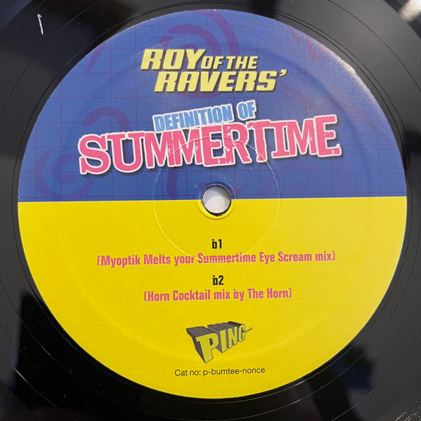 Roy Of The Ravers - Definition Of Summertime | Ping Disc (p-bumtee-nonce) - 4 Roy Of The Ravers - Definition Of Summertime | Ping Disc (p-bumtee-nonce) - 4