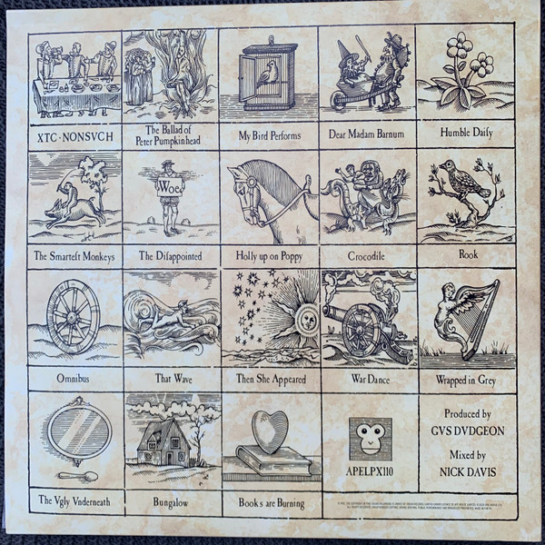 XTC - Nonsuch | Ape House (APELPX110) - 4