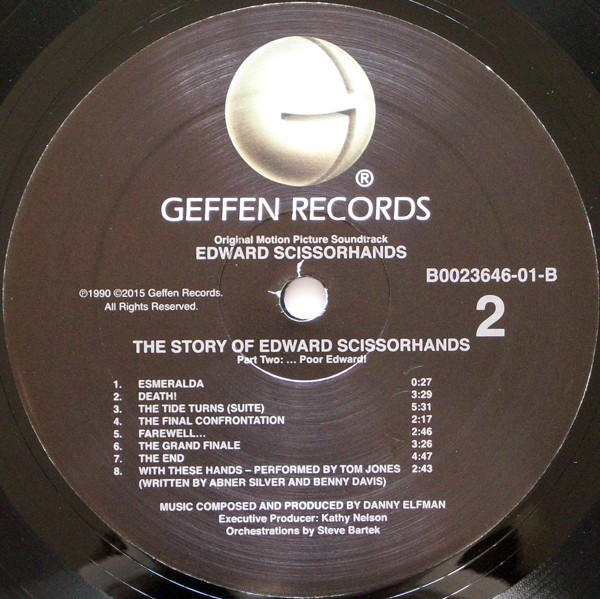 Danny Elfman - Edward Scissorhands (Original Motion Picture Soundtrack) | Geffen Records (B0023646-01) - 4