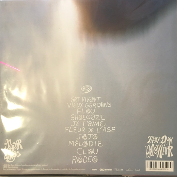 Mon Doux Saigneur - Fleur de l'Âge [Vinyl] | Bravo Musique (BRAVO-011-LP) - 2