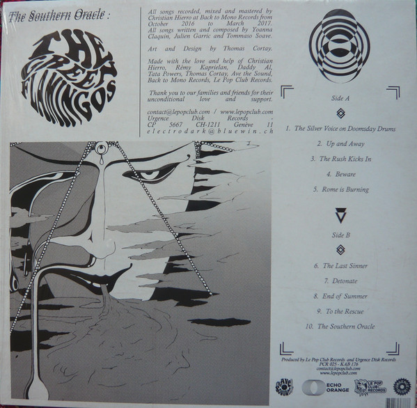 The Green Flamingos - The Southern Oracle | Ave The Sound (AV037) - 2 The Green Flamingos - The Southern Oracle | Ave The Sound (AV037) - 2