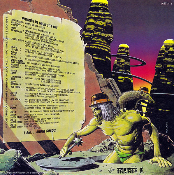 The Fink Brothers - Mutants In Mega-City One | Zarjazz (JAZZ 2-12) - 2 The Fink Brothers - Mutants In Mega-City One | Zarjazz (JAZZ 2-12) - 2