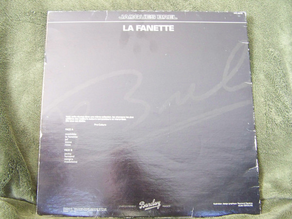 Jacques Brel - La Fanette | Pro-Culture (PPC 5016) - 2